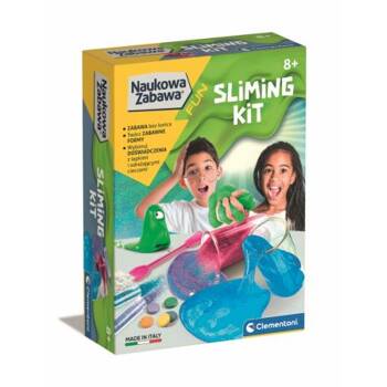 Clementoni Naukowa zabawa. Doświadczenia slime. Sliming kit 50722