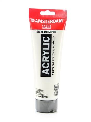 FARBA AKRYL.250ML 105 T.WHITE AMSTERDAM