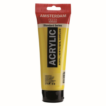 FARBA AKRYL.250ML 275 PRIM.YELLOW AMSTERDAM