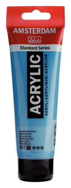 FARBA AKRYL.AMSTERDAM 517 KINGS BLUE 120ML