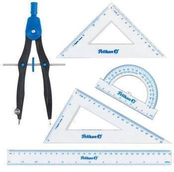 KOMPLET GEOMETRYCZNY 5CZ.BL 700252