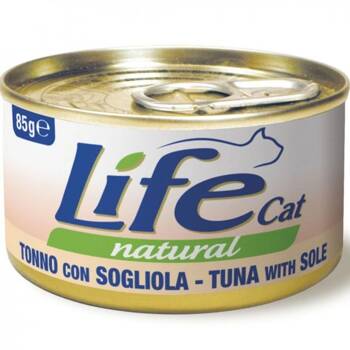 LIFE CAT PUSZ 85G TUŃCZYK I SOLA