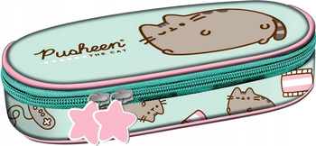 MAJ24 PIÓRNIK SASZETKA USZTYWNIANA Z WEWNĘTRZNĄ KLAPKĄ PUSHEEN MINT 663260