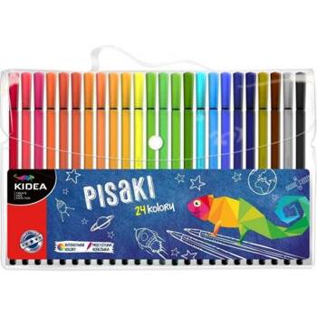 PISAKI W ETUI 24 KOLORY KIDEA PI24KA