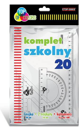 TOP KOMPLET SZKOLNY 20CM 400073360