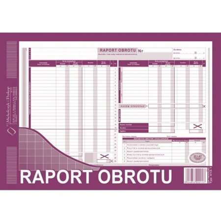 413-1 RO RAPORT OBROTU