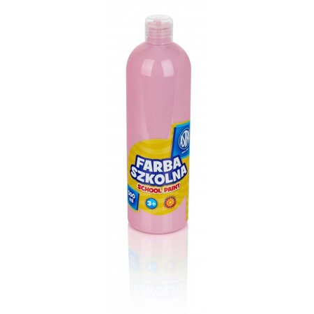 ASTRA FARBA SZKOLNA 500 ML JASNO RÓŻOWA 301112008