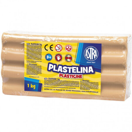 ASTRA PLASTELINA 1KG CIELISTA