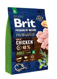 BRIT PREM.BY NATURE PIES ADULT XL 3KG