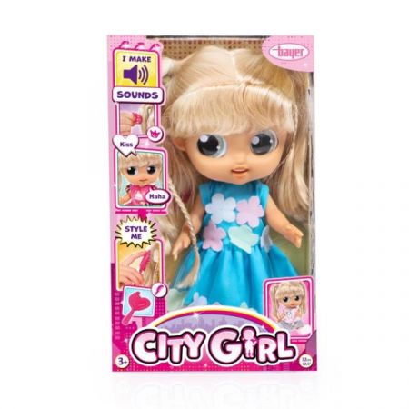 Bayer Lalka City Girl 31cm z dźwiękiem 93221AE