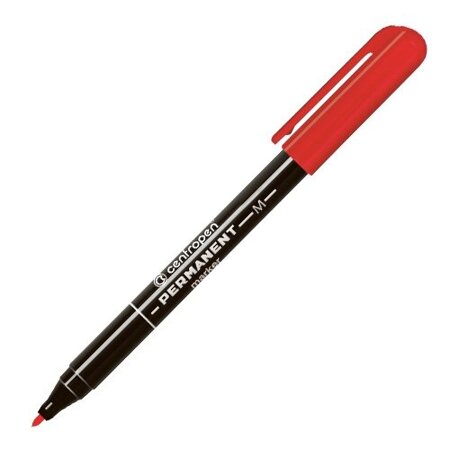 CENTROPEN MARKER PERMANENT 2846 1 MM CZERWONY 612279