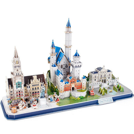 CUBIC FUN PUZZLE 3D CITY LINE BAVARIA 178EL