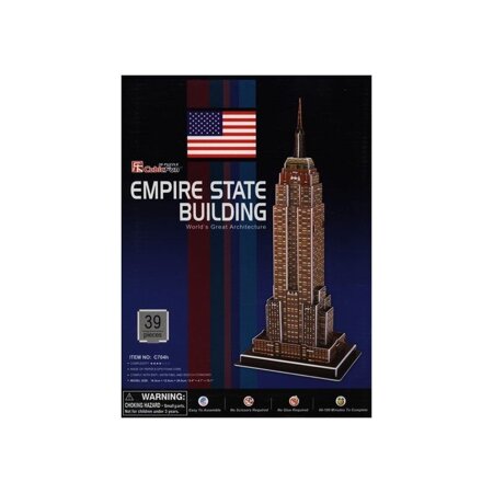 CUBIC FUN PUZZLE 3D EMPIRE STATE BUILDING 39EL