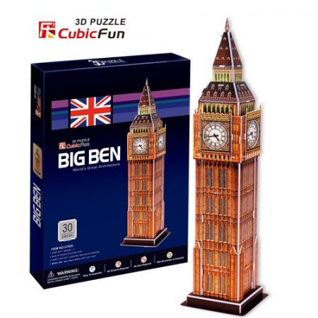 CUBIC FUN PUZZLE 3D ZEGAR BIG BEN 47EL