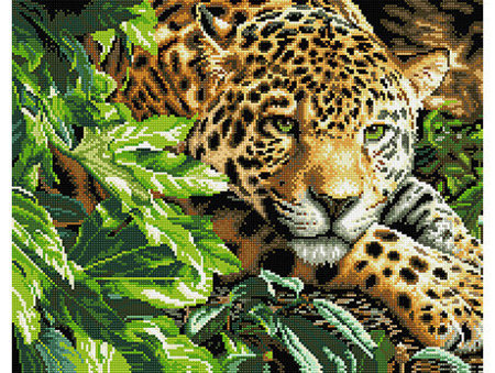 DIAMENTOWA MOZAIKA JAGUAR 40X50  PD4050001 IPICASSO