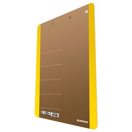 DONAU LIFE CLIPBOARD A4 NEON ŻÓŁTY 2710001FSC-11