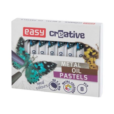 EASY PASTELE OLEJNE METAL.8KOL 923934