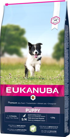 EUKANUBA 2,5KG PUPPY SMAL MEDIUM JAGNIĘCINA