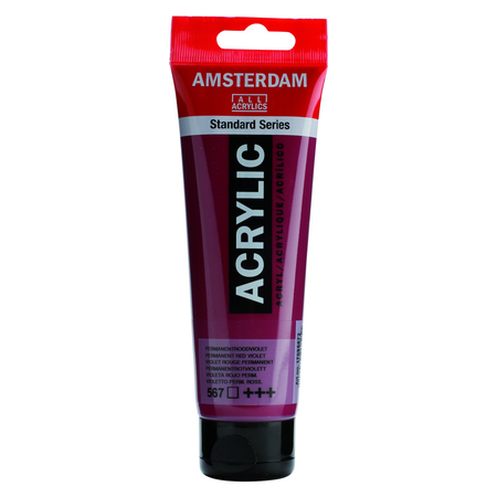 FARBA AKRYL.AMSTERDAM 567 RD.VIOLET 120ML