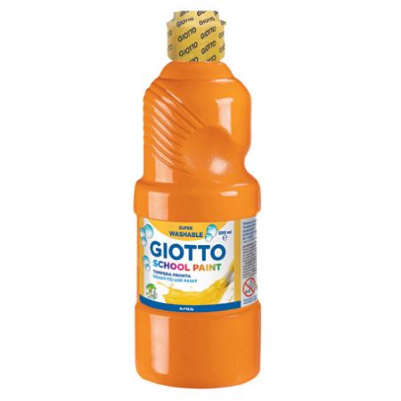 FARBA SZKOLNA GIOTTO POMARAŃCZOWA 500ML 5353 05