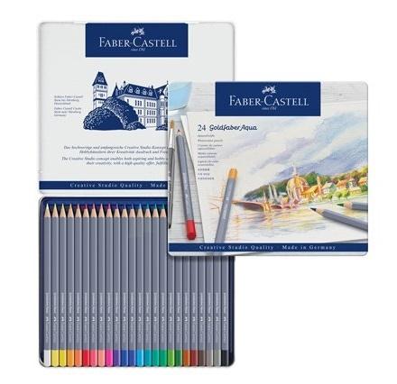 FC KREDKI AKWARELOWE GOLDFABER AQUA 24 METAL 114624