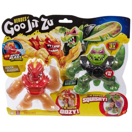 GOO JIT ZU FIGURKA BLAZAGON VS ROCK JAW  DWUPAK 41052