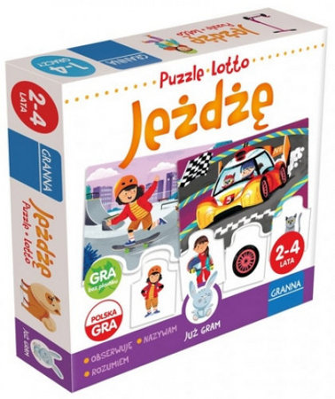 GRANNA JEŻDŻĘ PUZZLE LOTTO