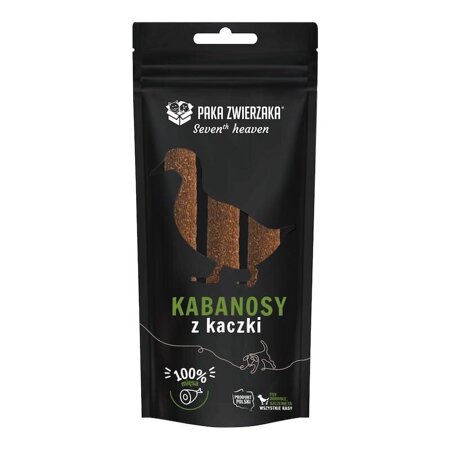 KABANOSY Z KACZKI 3 SZT  80G