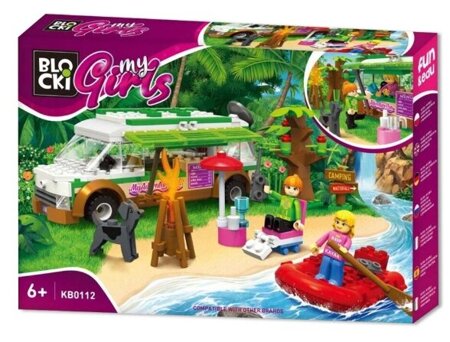 KLOCKI BLOCKI MyGirls WAKACYJNY CAMPER KB0112