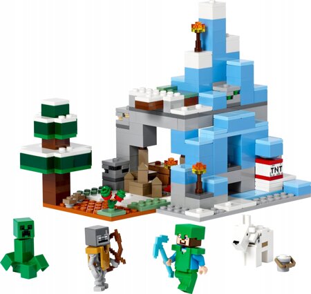 LEGO 21243 MINECRAFT Ośnieżone szczyty