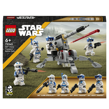 LEGO 75345 STAR WARS Zestaw bitewny - żołnierze-klony z 501. legionu