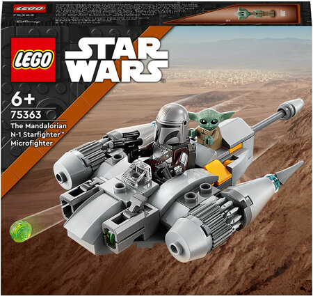 LEGO 75363 STAR WARS Myśliwiec N-1 Mandalorianina w mikroskali