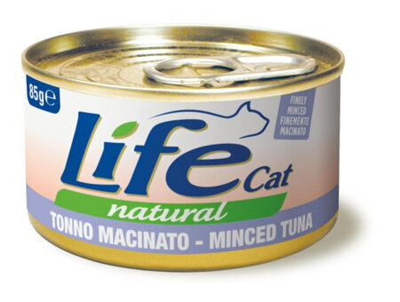 LIFE CAT PUSZKA 85G TUNA+ MINCED