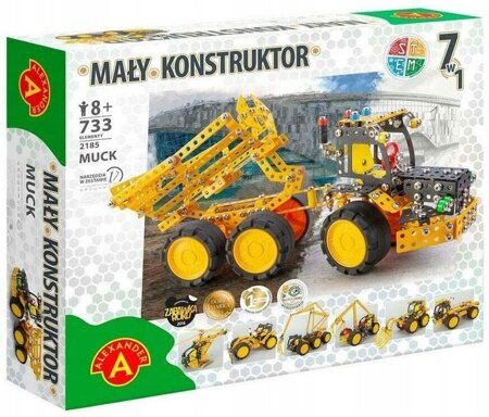 MAŁY KONSTRUKTOR 7W1 MUCK