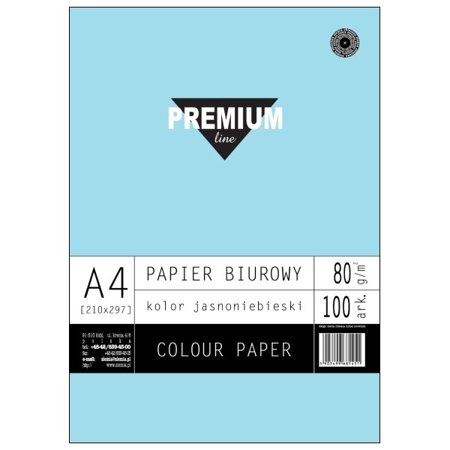 PAPIER BIUROWY PREMIUM A4 80G J.NIEBIESKI 6814-B-80