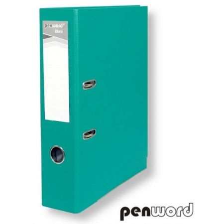 PENWORD SEGREGATOR Z OKUCIEM A4 7,5 CM TURKUSOWY 438853