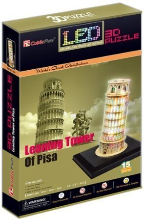 PUZZLE 3D LED KRZYWA WIEŻA ZA-51648