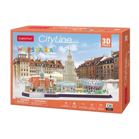 PUZZLE 3D WARSZAWA CITYLINE