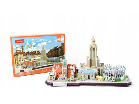 PUZZLE 3D WARSZAWA CITYLINE