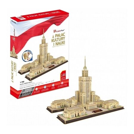 Puzzle 3D Pałac Kultury i Nauki 144el 20224 DANTE