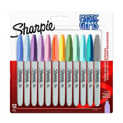 SHARPIE MARKER PERMANENTNY FINE ASST 12KOL PAN EMEA 2065404