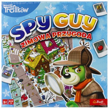 Spy Guy Zimowa Przygoda Rodzina Treflików gra 02516 Trefl