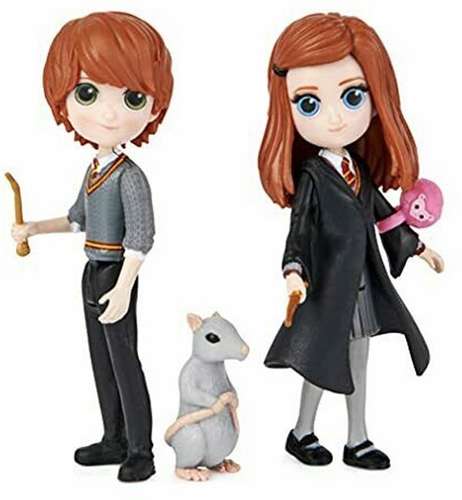 WIZARDING WORLD LALKA 2 PAK RON I GINY 7,6CM HARRY POTTER 6061834 SPIN MASTER