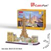 CUBIC FUN PUZZLE 3D CITY LINE PARIS